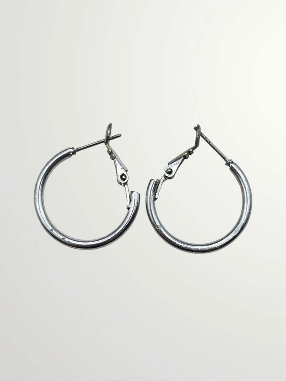 Silver Hoop Earrings